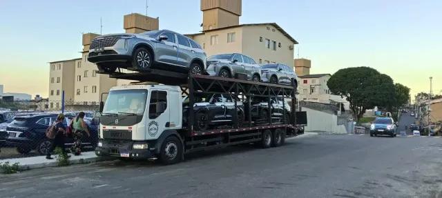 Entrega de veículos zero km
