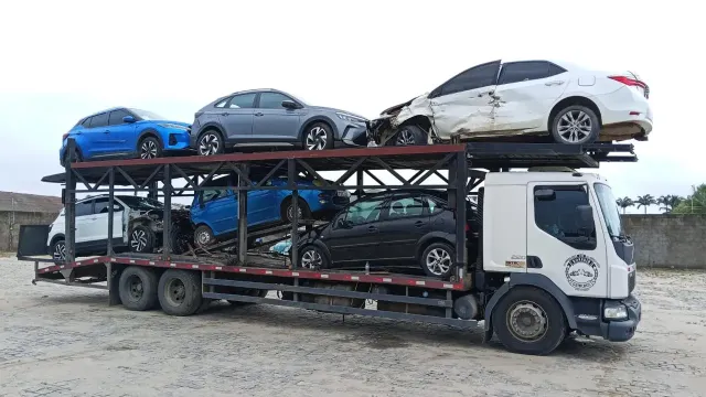 Remoção de veículos sinistrados